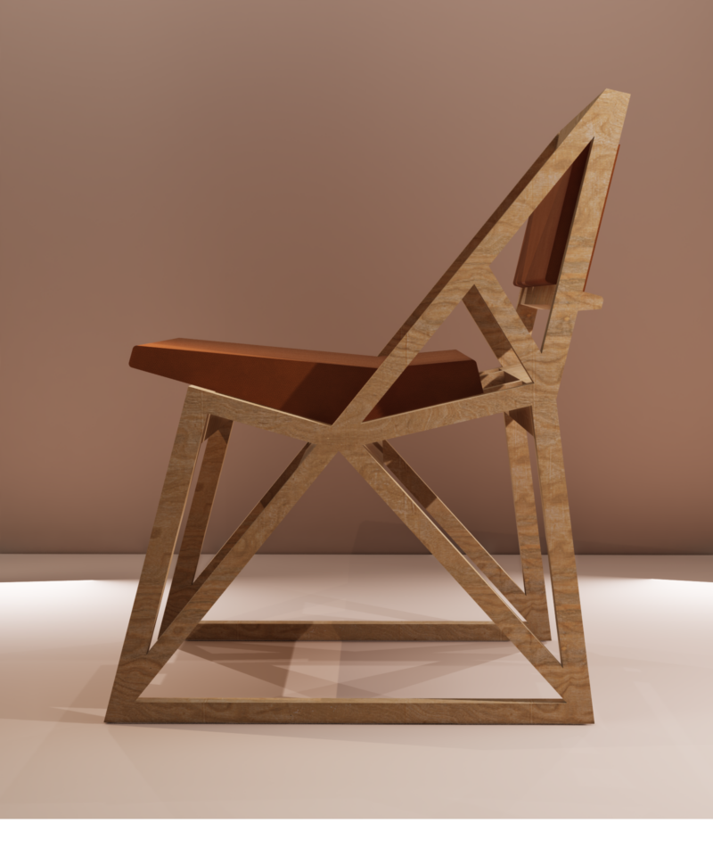 Chair Triangle 01 - Imagen 3